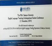 The Fifth Sakarya University English Teaching Undergraduate Student Conferance